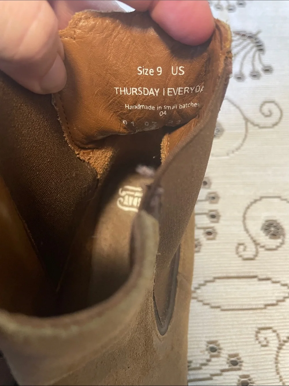 Thursday Boot Company wore these